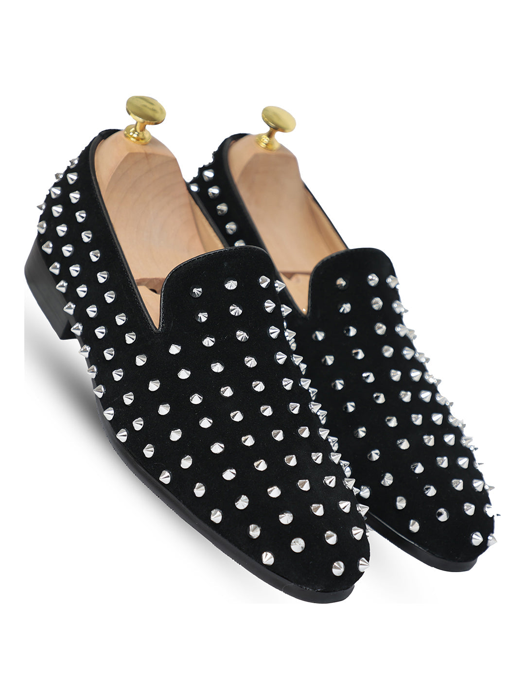 Studded slip ons sales