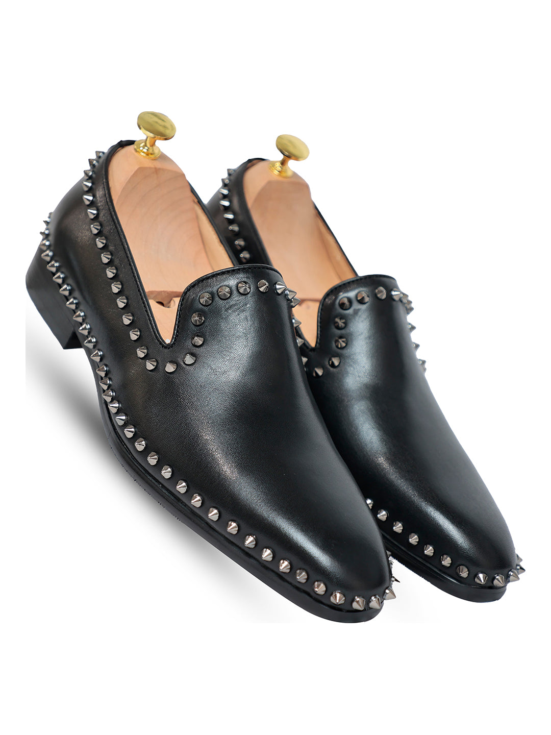 Studded slip on shoes hotsell