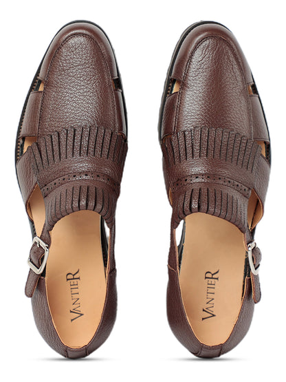 Pacho Leather Sandal Coffee