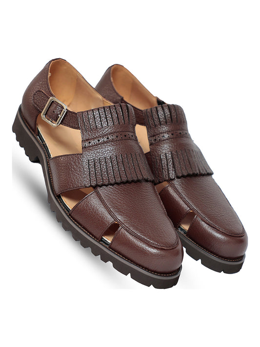 Pacho Leather Sandal Coffee